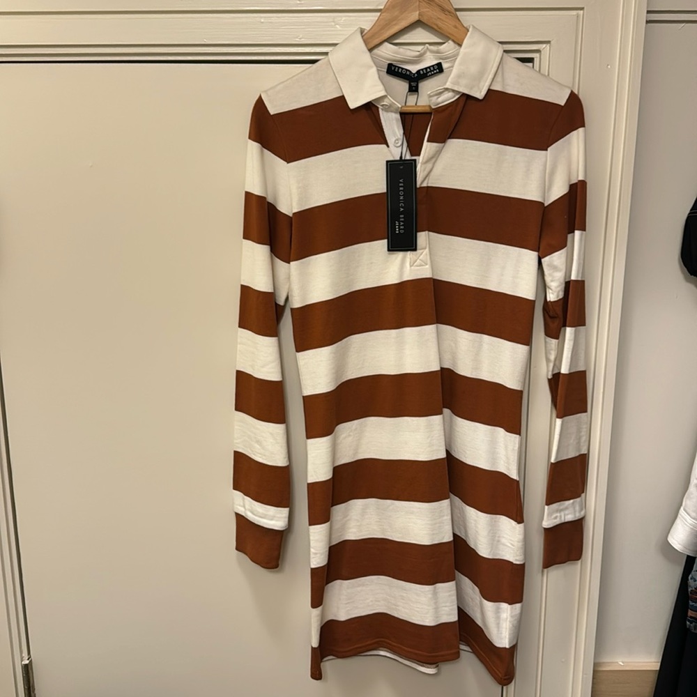 Veronica Beard, dusty, rugby dress